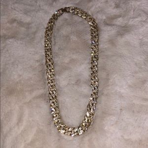 Big gold chain necklace ⚡️